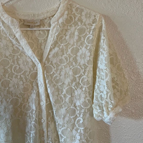 ModCloth Lace Blouse - Picture 2 of 5